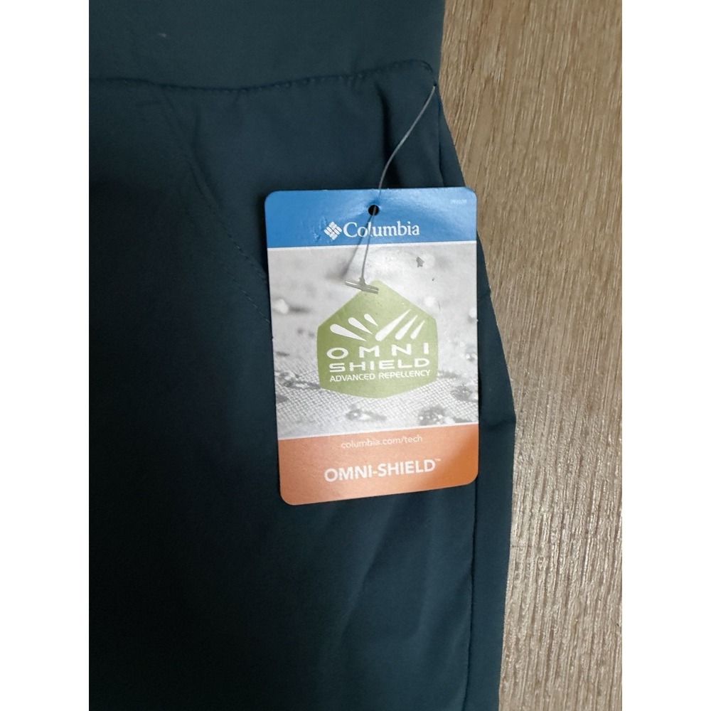 Columbia Women's Capri Pants Small Night Wave Blue 18" Inseam NWT - Picture 6 of 6